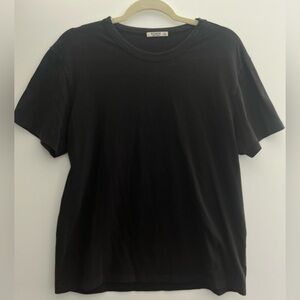 Buck Mason Men’s Pima Classic Tee - Medium Short - Black